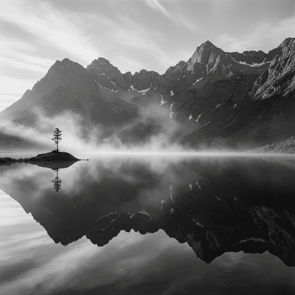 active meditation guide — reflexo na natureza