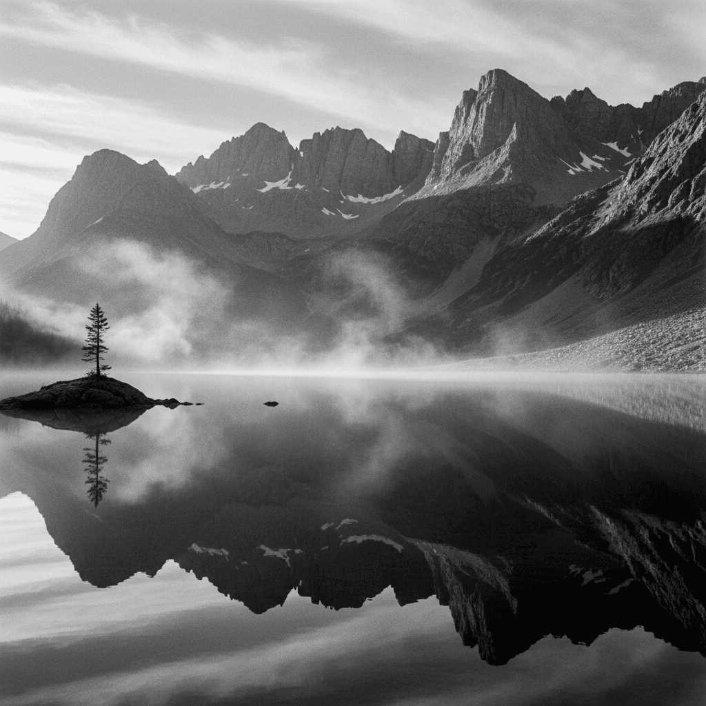 chakras meditação — reflexo na natureza