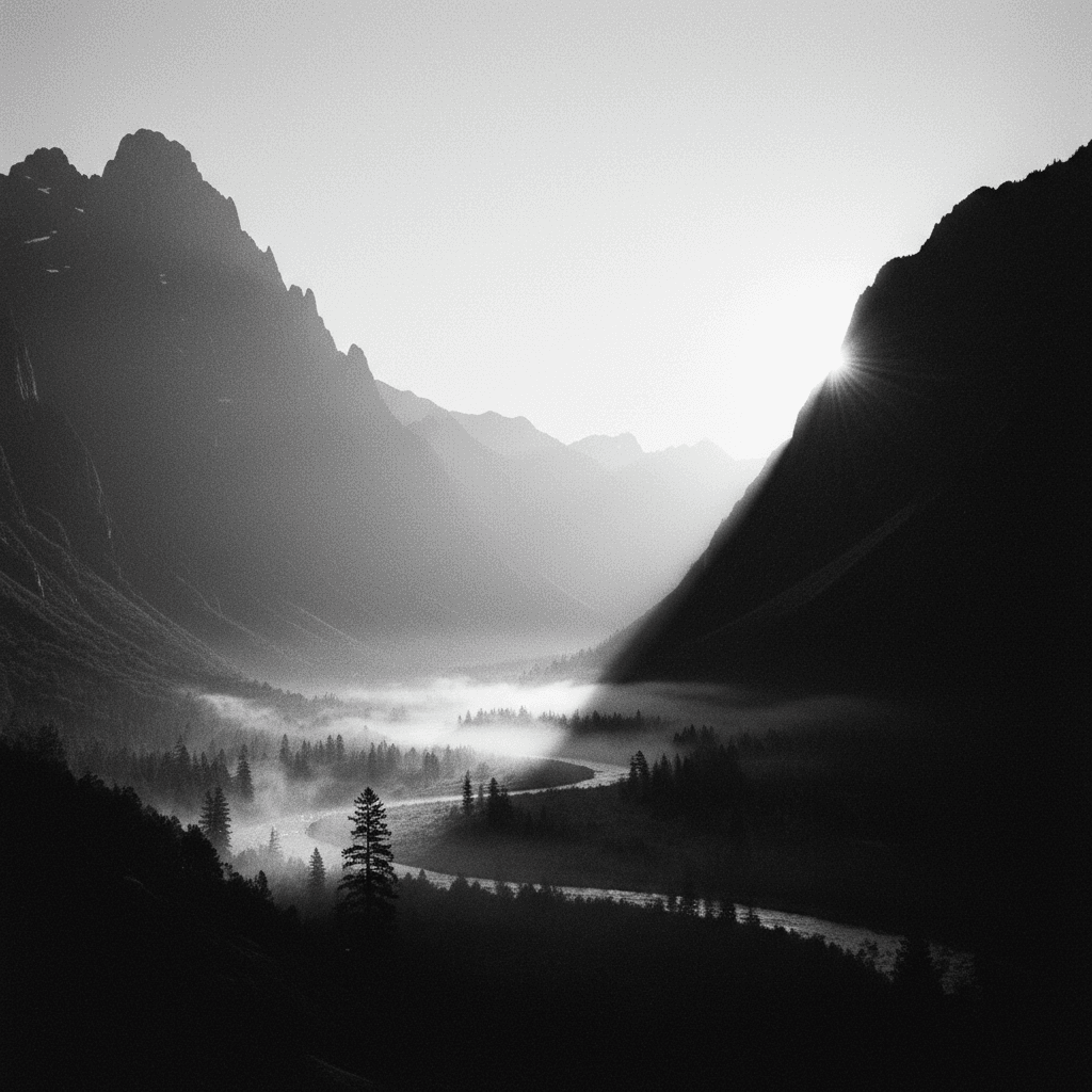 autoconhecimento vedanta — reflexo na natureza