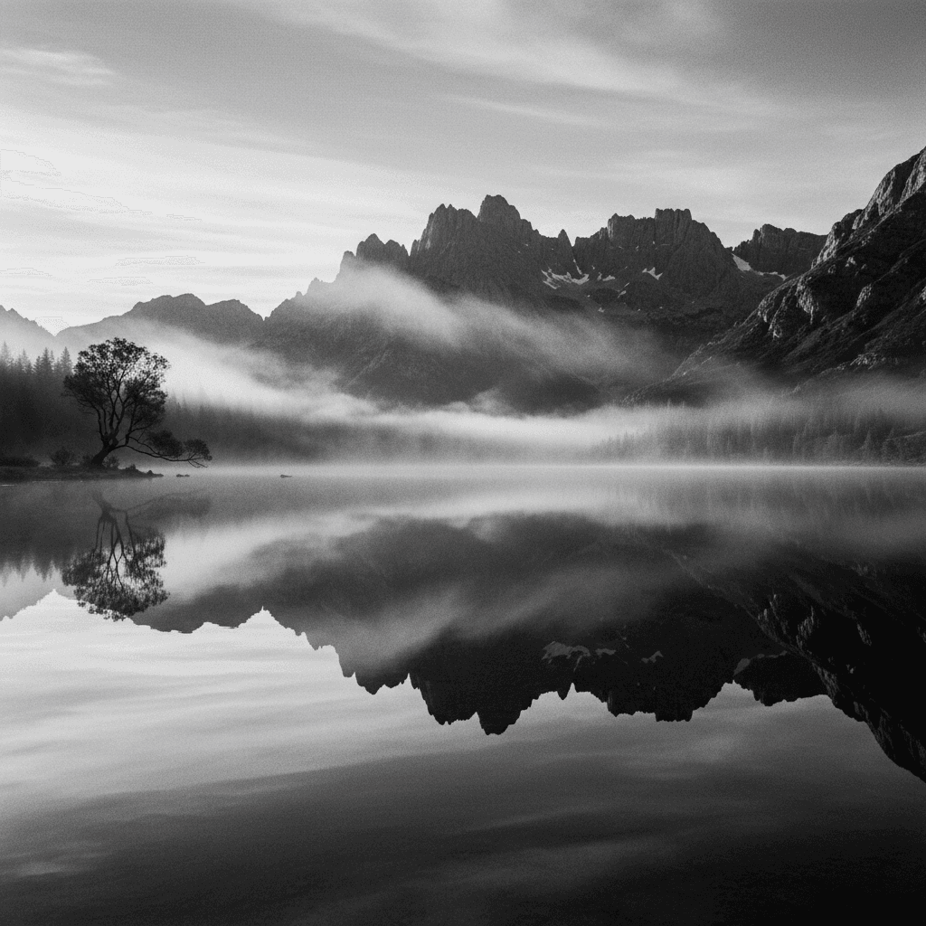 como meditar — reflexo na natureza