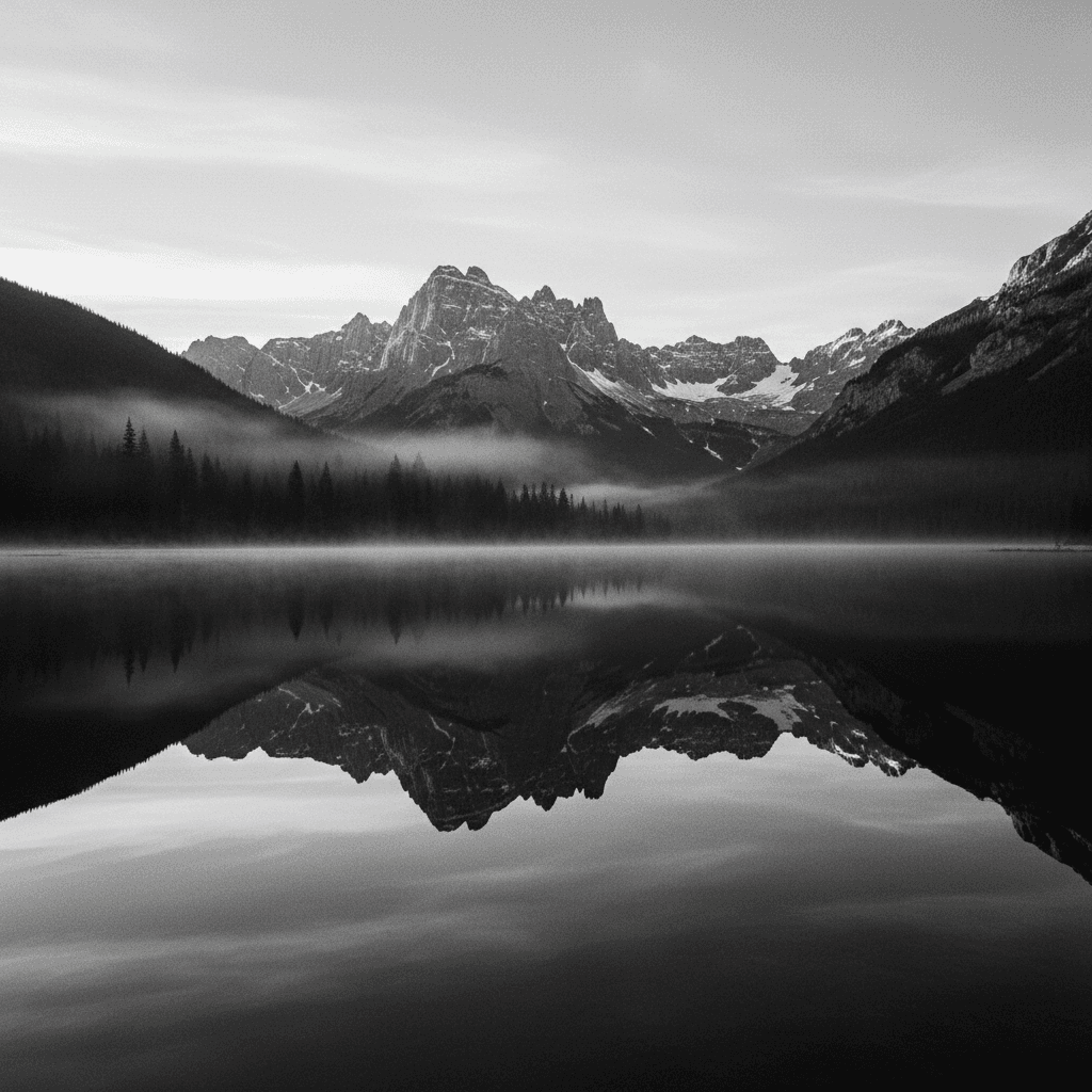 deep meditation — reflexo na natureza