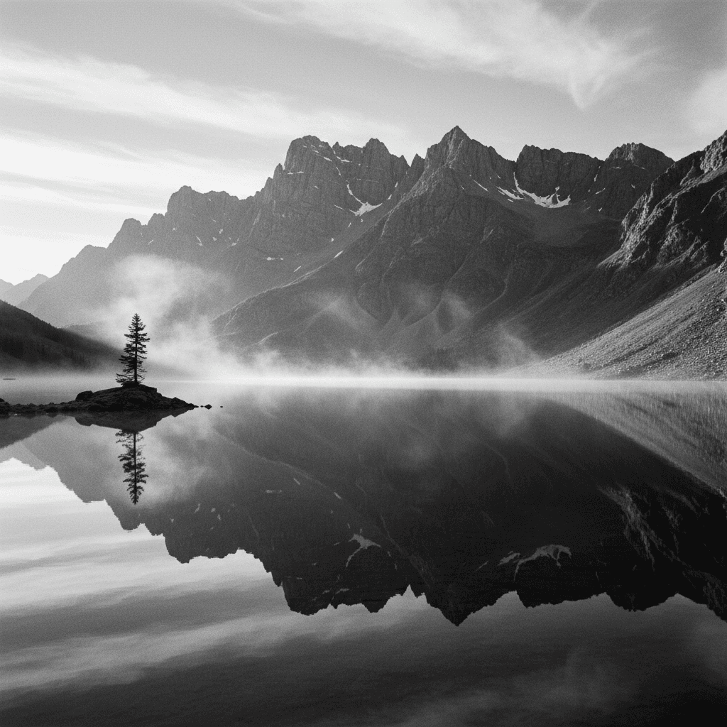 kundalini meditação — reflexo na natureza