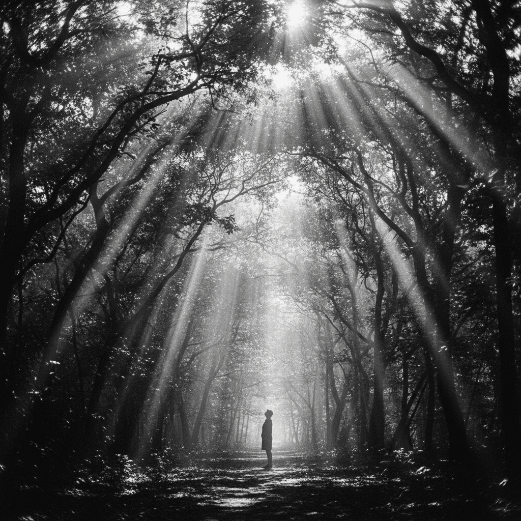 does happiness depend on me or the world — reflexo na natureza