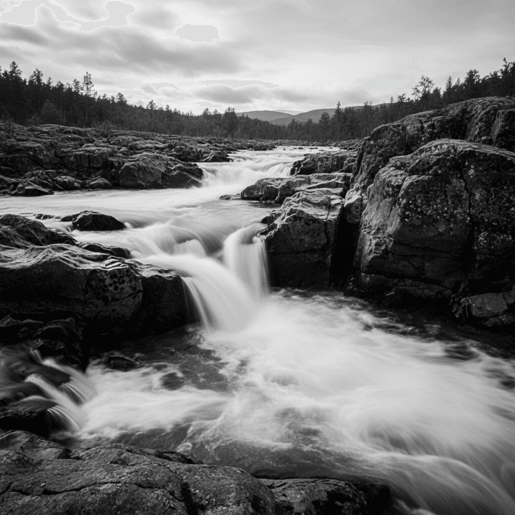 iluminacao espiritual — reflexo na natureza