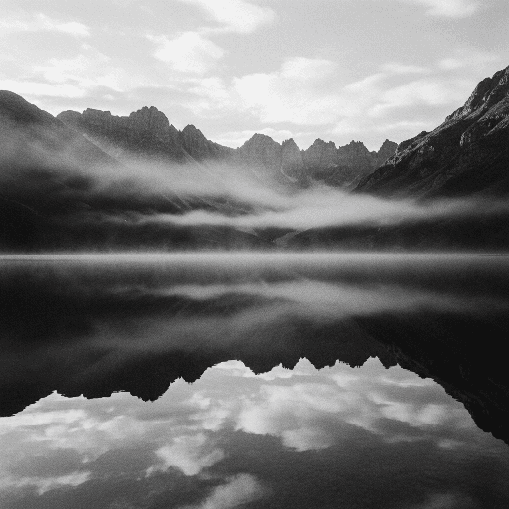 meditação guiada mindfulness — reflexo na natureza