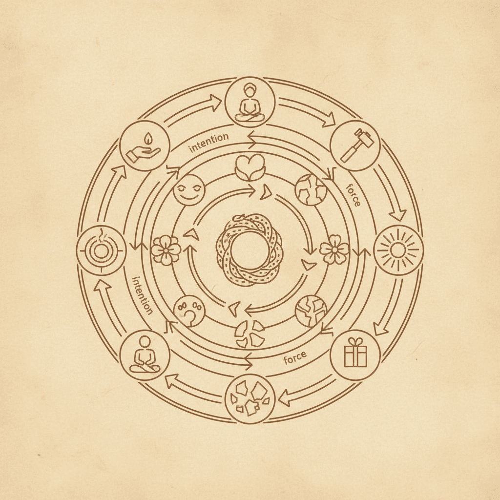 karma vedanta 5 essential truths