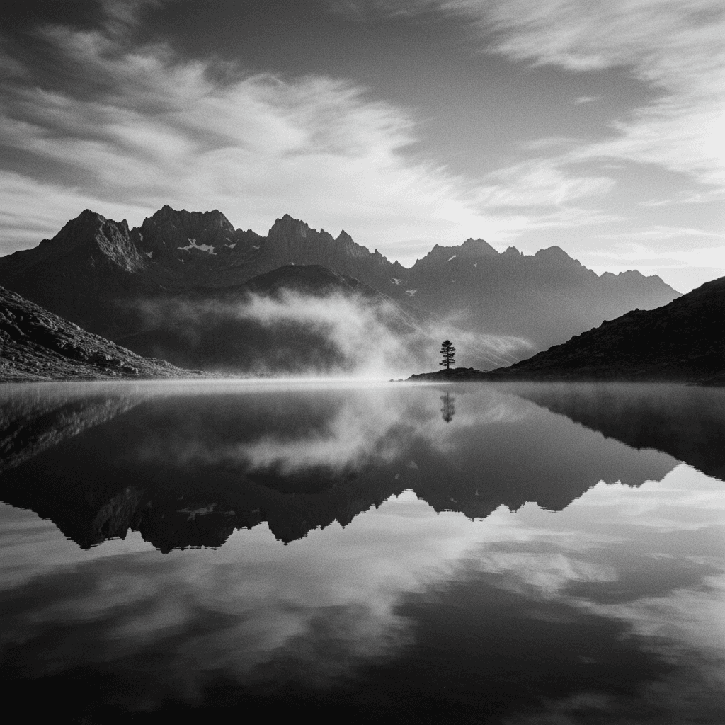 learn to meditate — reflexo na natureza