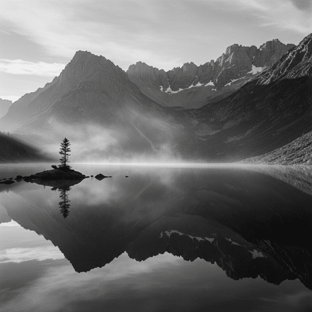 meditacao ativa — reflexo na natureza