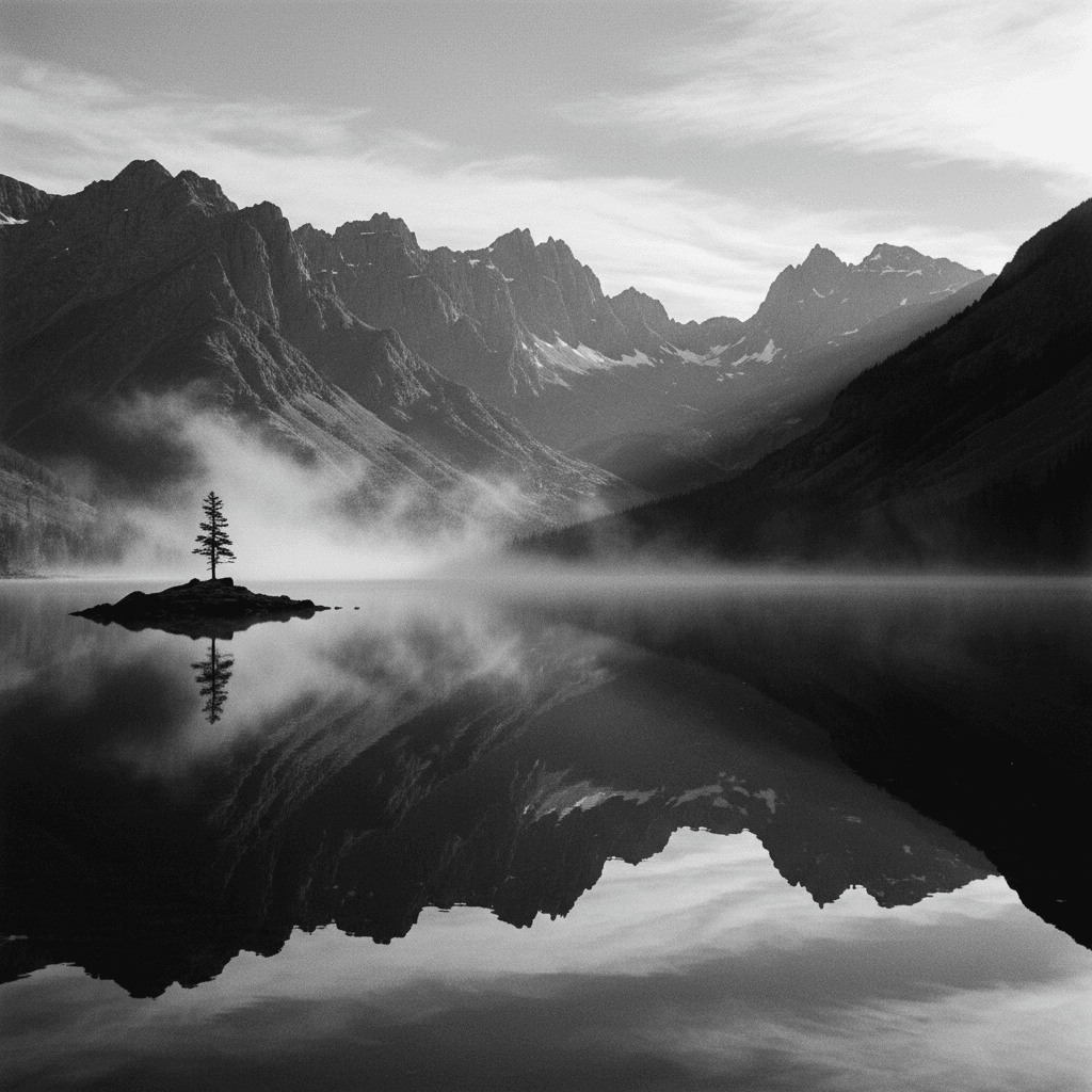 meditacao da cura — reflexo na natureza