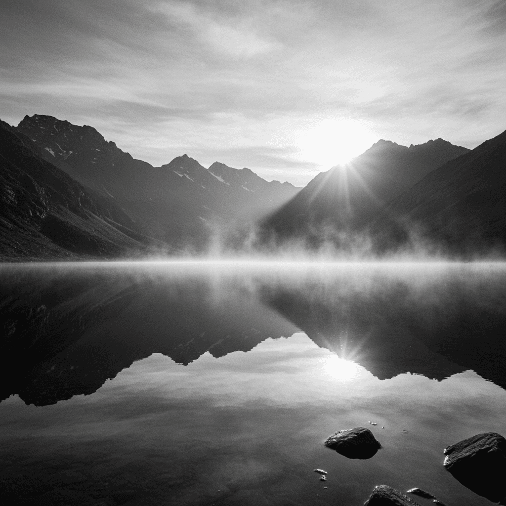 meditação para crianças — reflexo na natureza