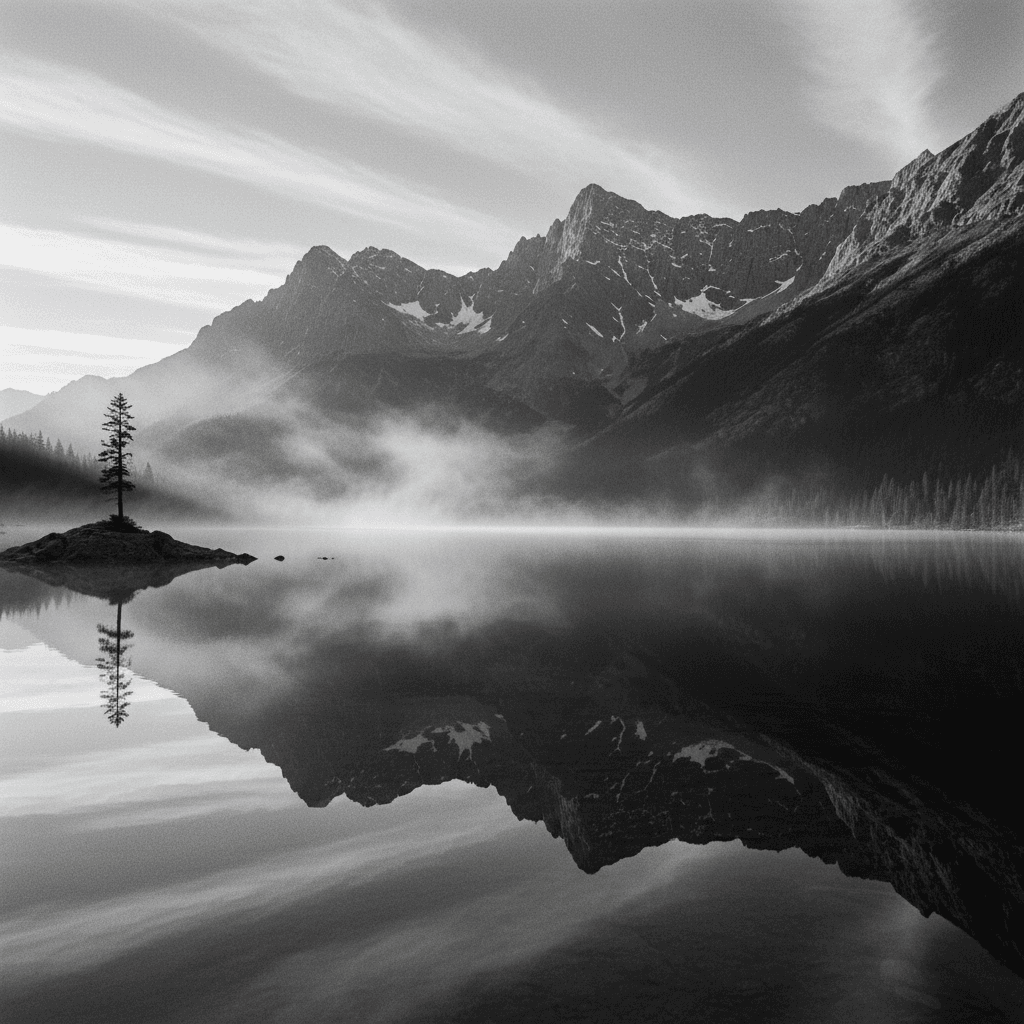 meditacao da prosperidade — reflexo na natureza