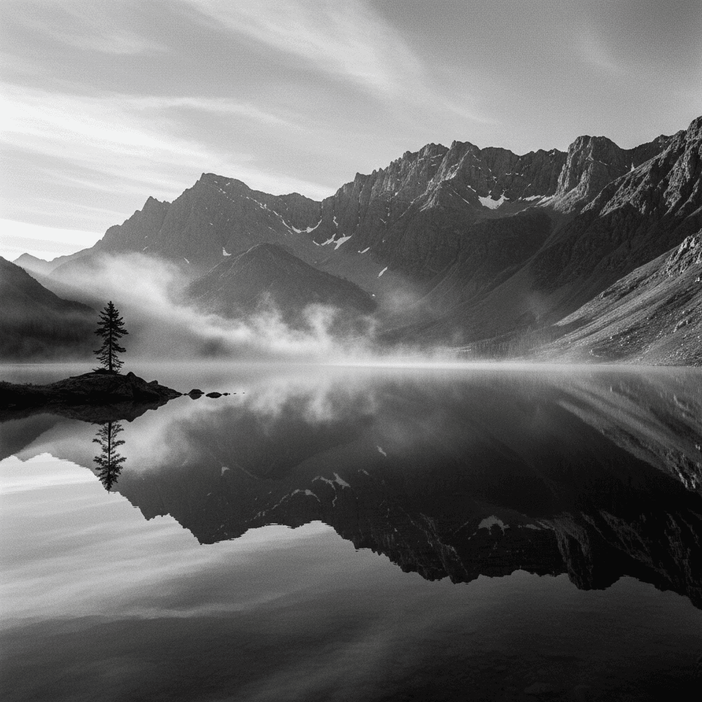 meditação para relaxar — reflexo na natureza