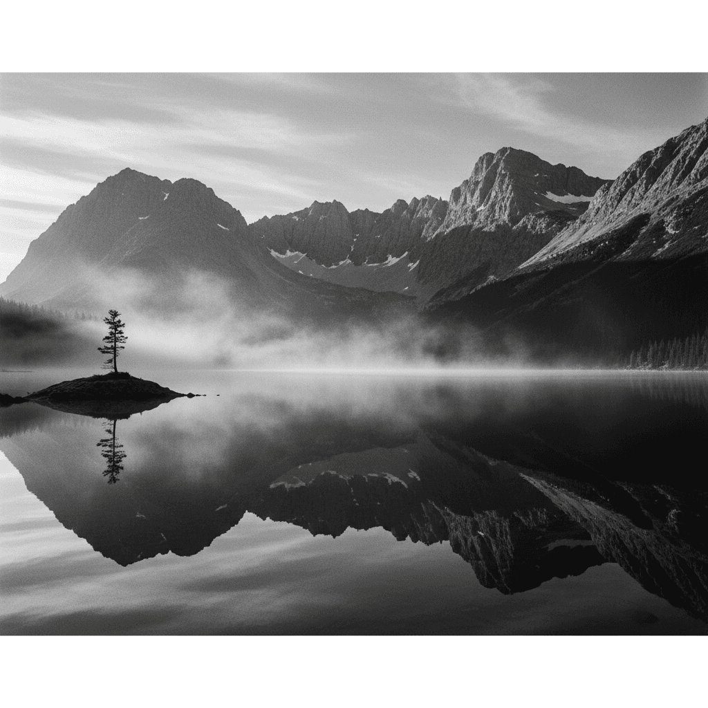 meditação dormir bem — reflexo na natureza