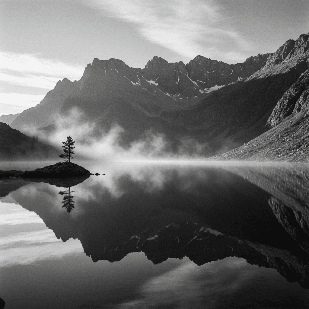 meditacao guiada 5 minutos — reflexo na natureza
