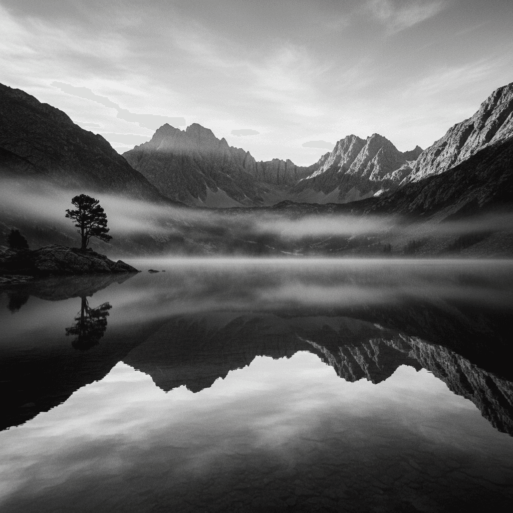 meditação arcturiana — reflexo na natureza