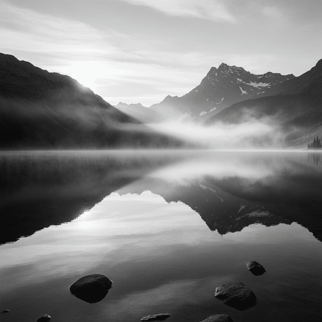 meditacao guiada para cura — reflexo na natureza