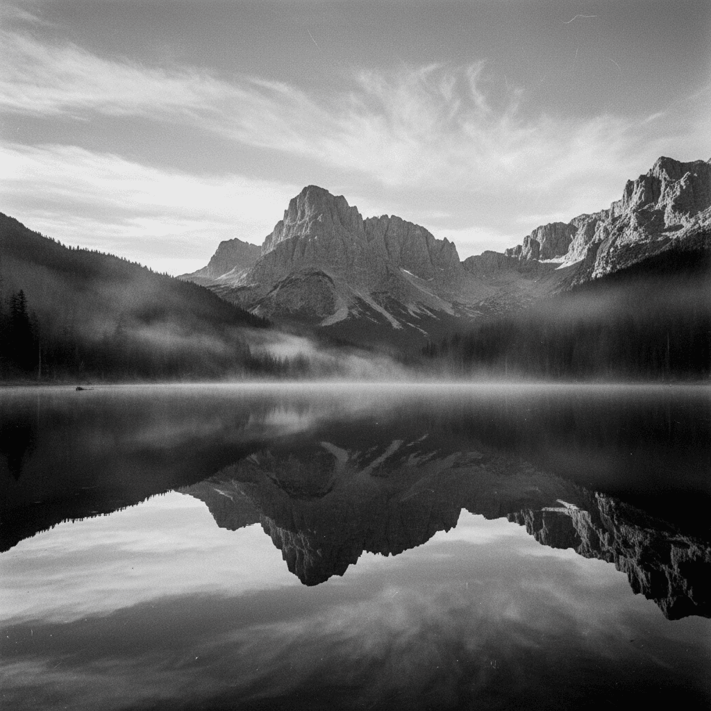 meditação guiada para acalmar a ansiedade — reflexo na natureza