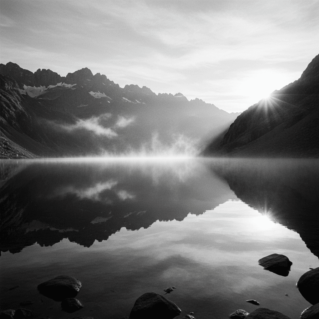 meditacao prosperidade — reflexo na natureza