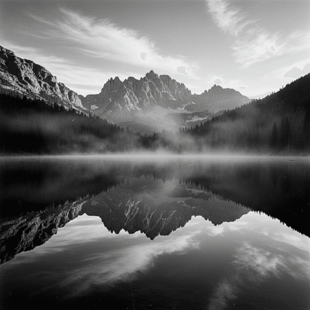 meditacao matinal — reflexo na natureza