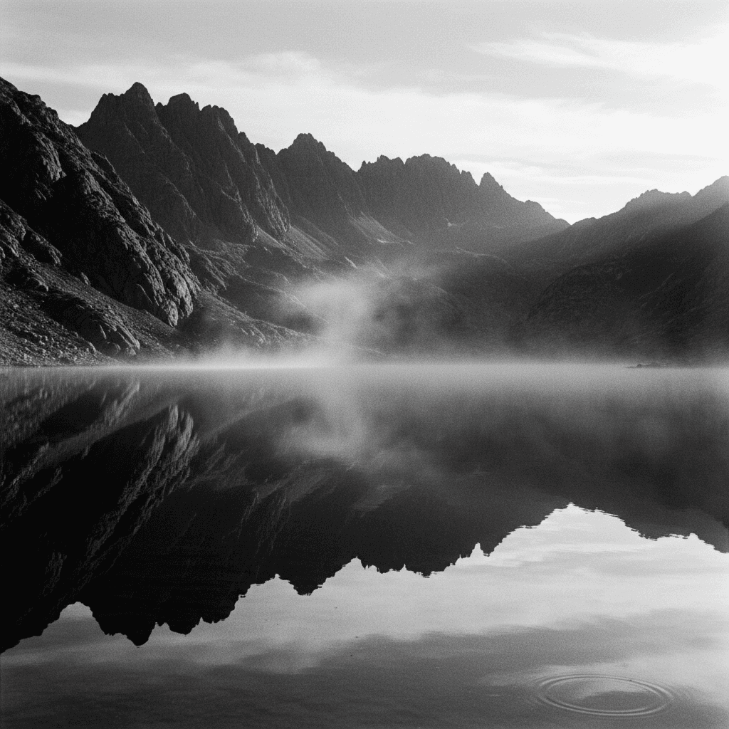 meditação guiada para relaxar corpo e mente — reflexo na natureza