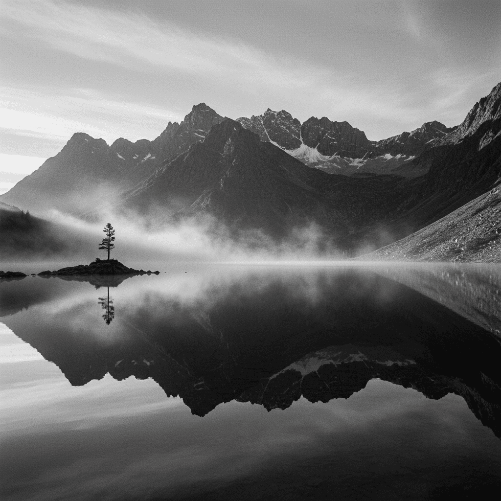 meditação guiada relaxamento — reflexo na natureza