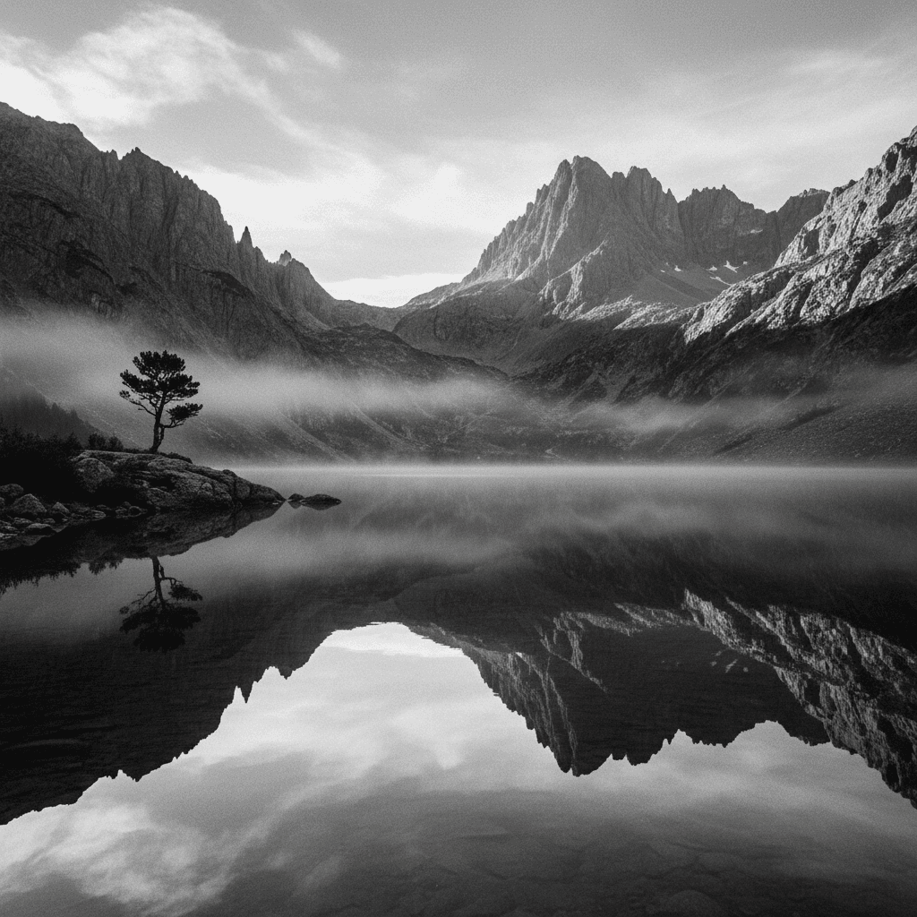 meditacao guiada — reflexo na natureza