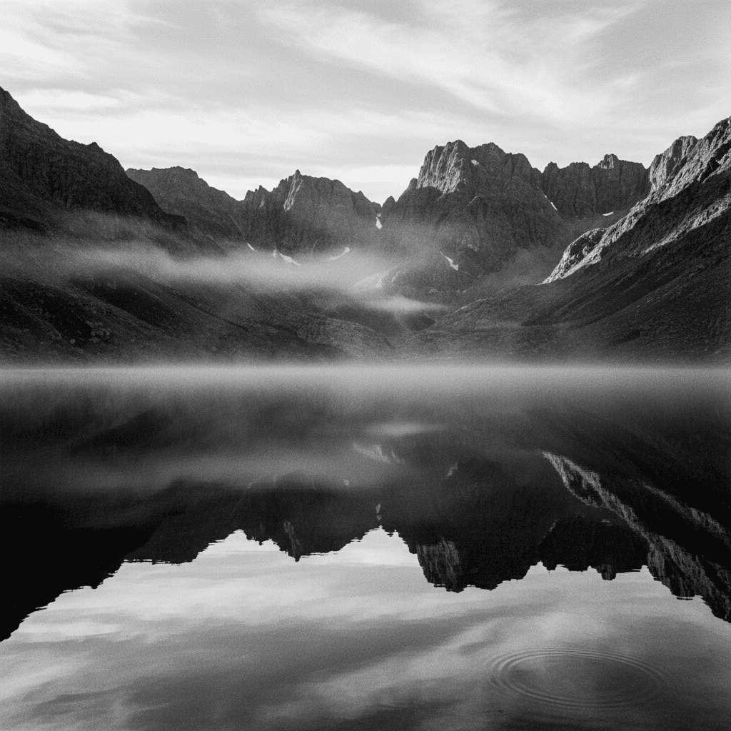 meditação mindfulness guiada — reflexo na natureza