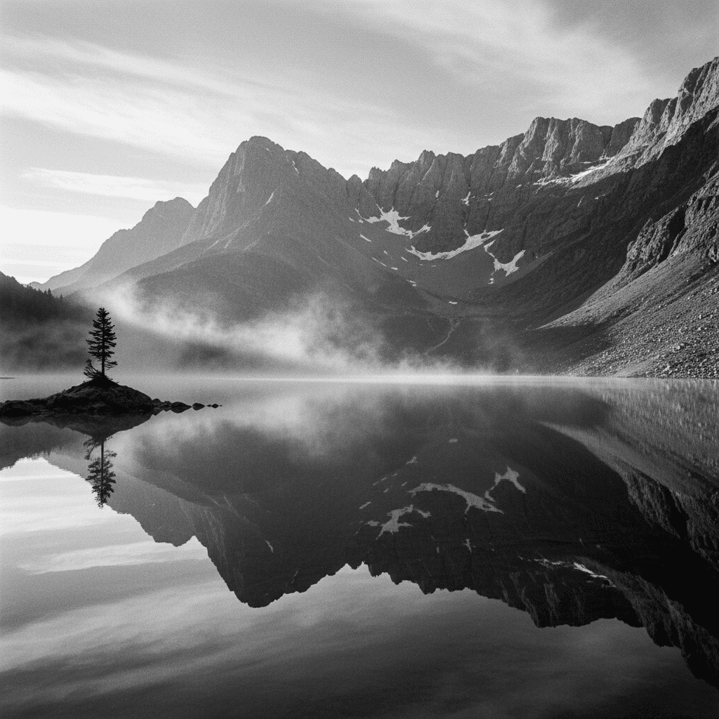 meditacao para cura — reflexo na natureza