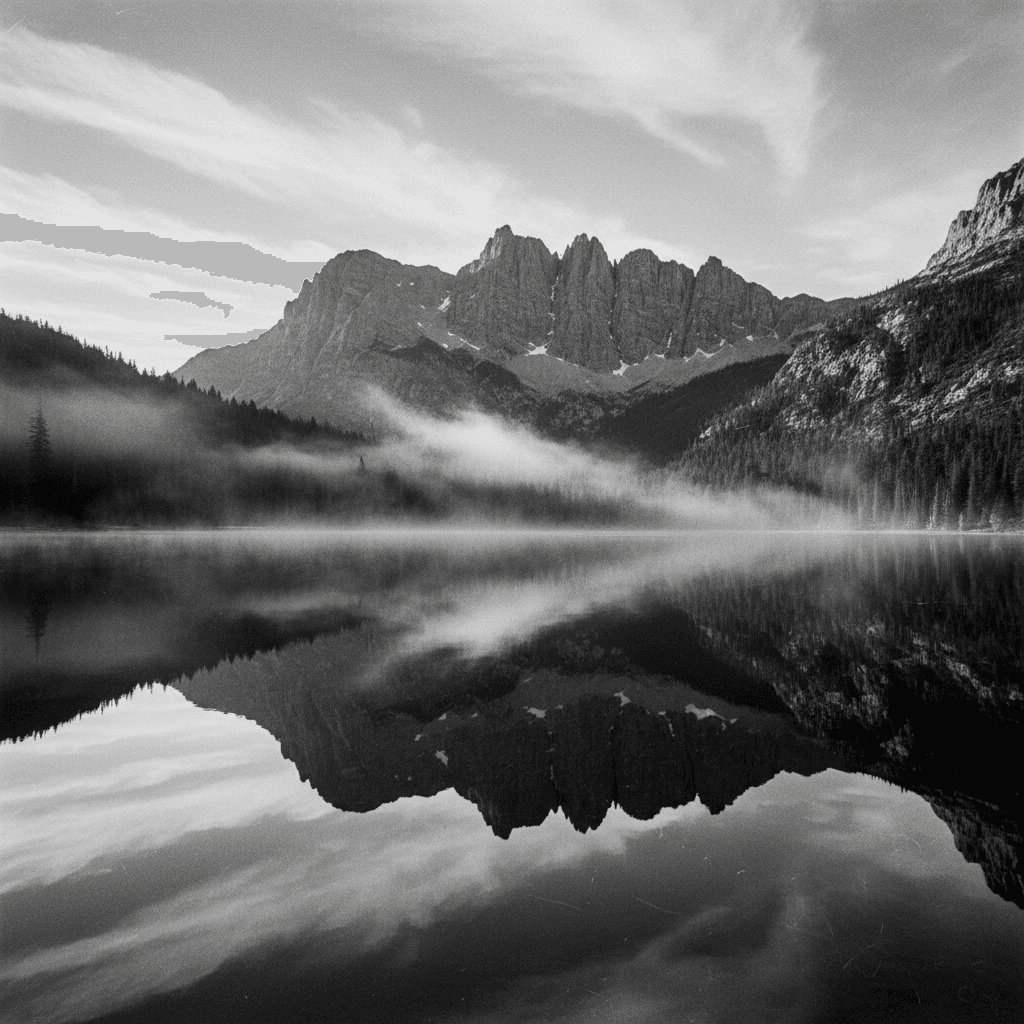 meditação para acalmar a mente — reflexo na natureza