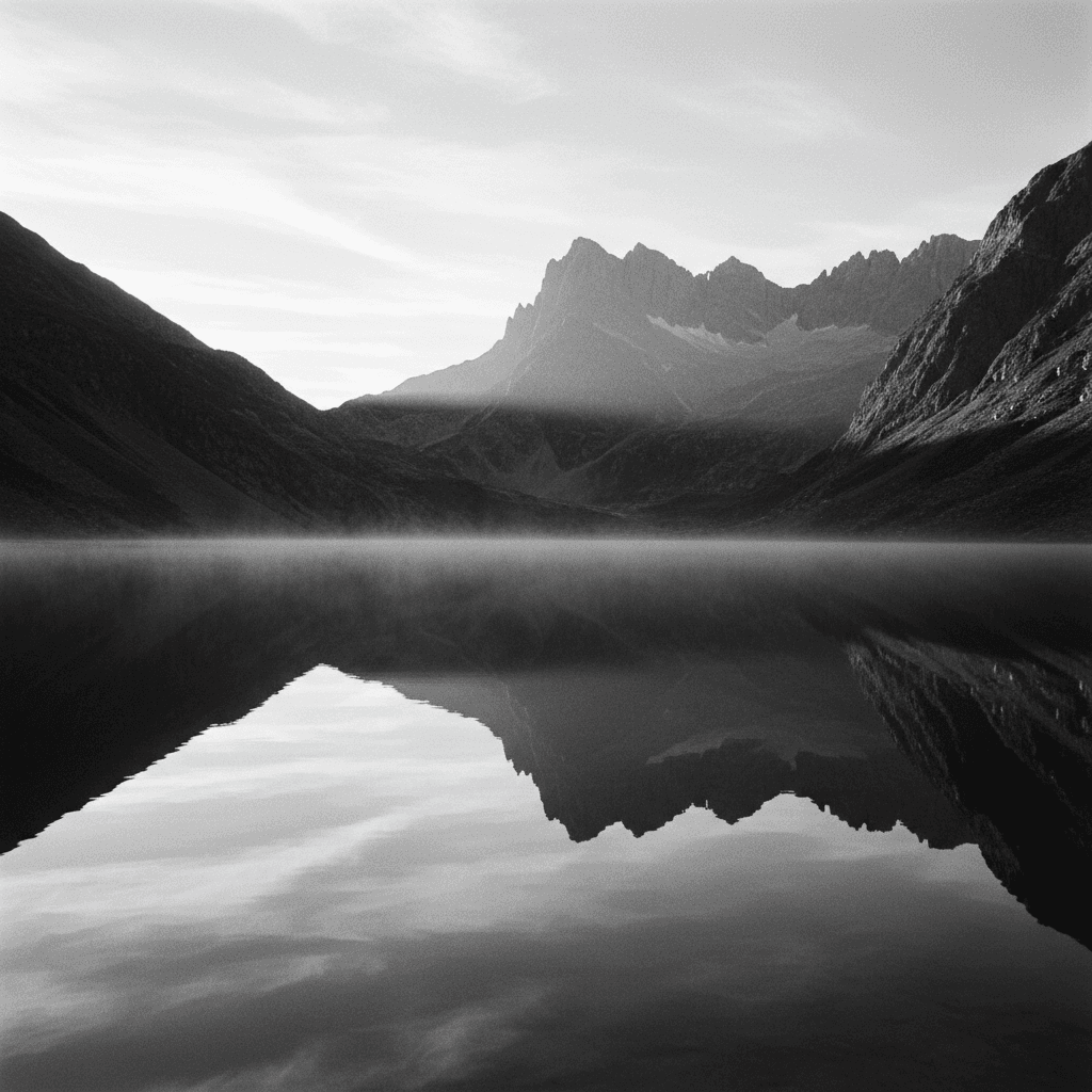 meditação para acalmar a mente e ansiedade — reflexo na natureza