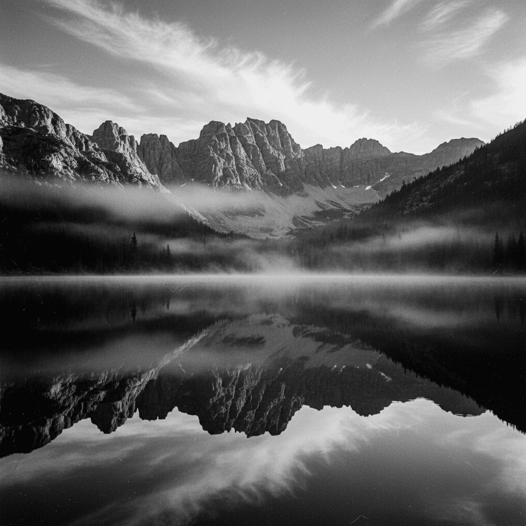 mantra meditação — reflexo na natureza