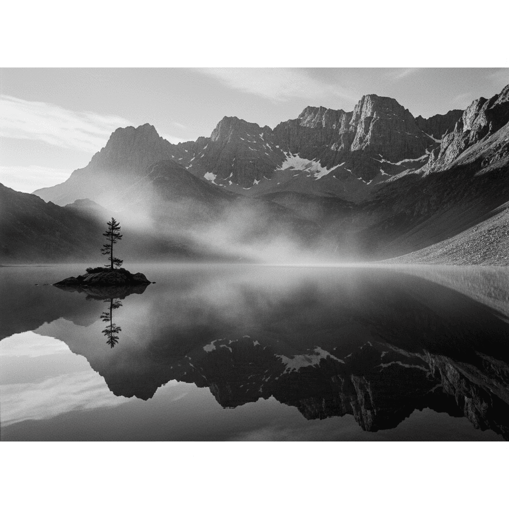 meditacao para emagrecer — reflexo na natureza