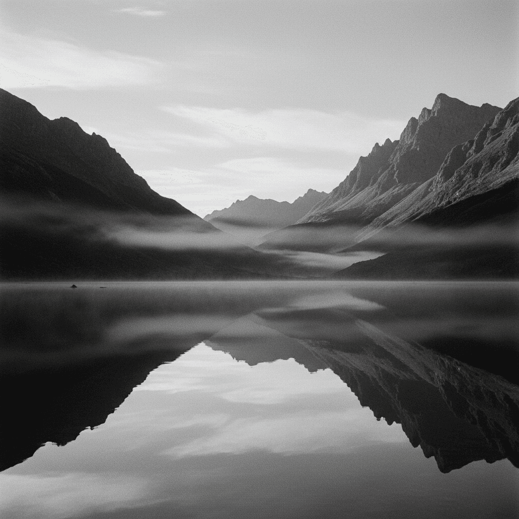 meditacao para ansiedade — reflexo na natureza