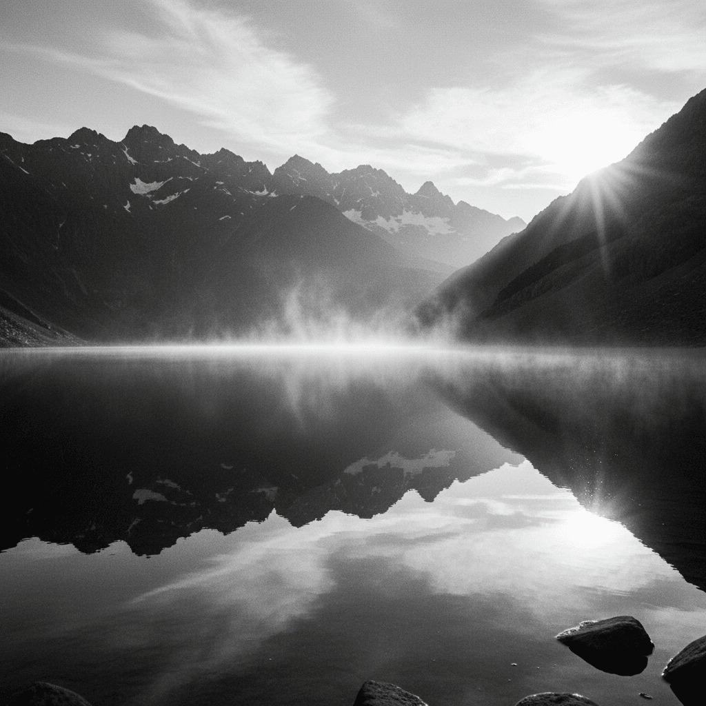 meditação para dormir ansiedade — reflexo na natureza