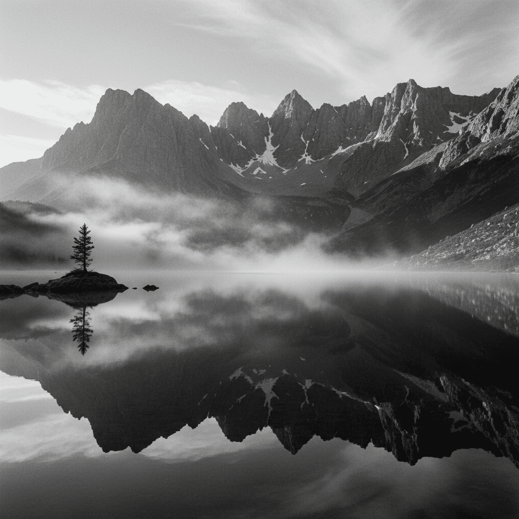 meditacao para sono profundo — reflexo na natureza