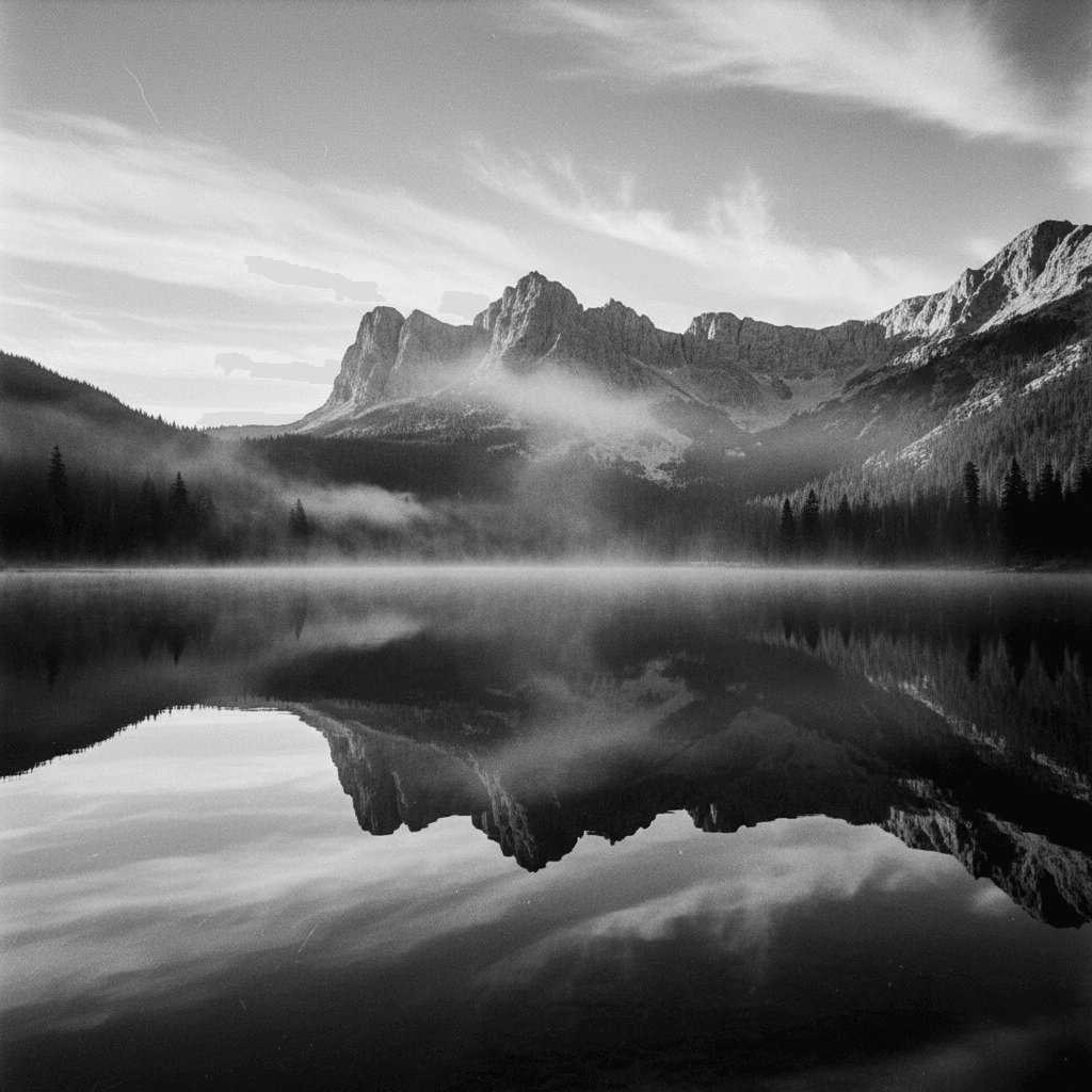 meditação para iniciar o dia — reflexo na natureza