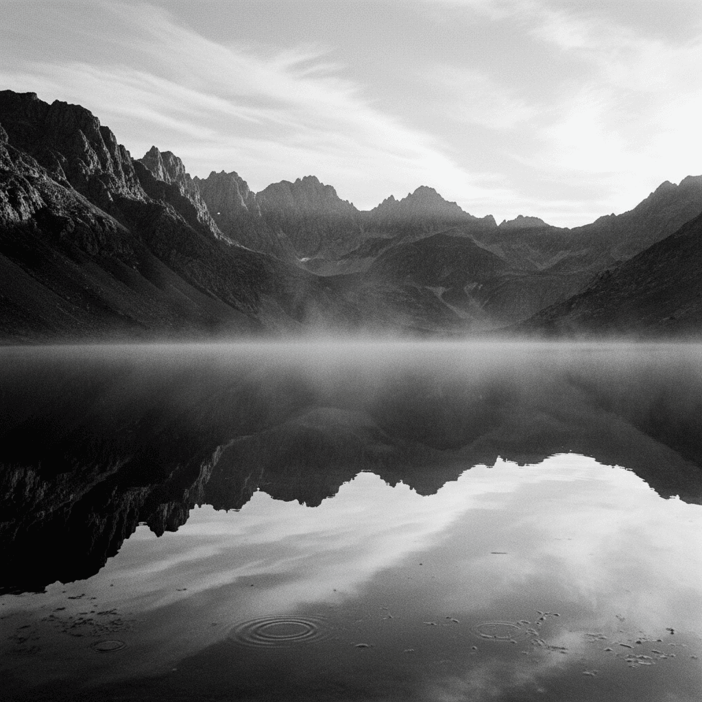 meditação sobre gratidão — reflexo na natureza