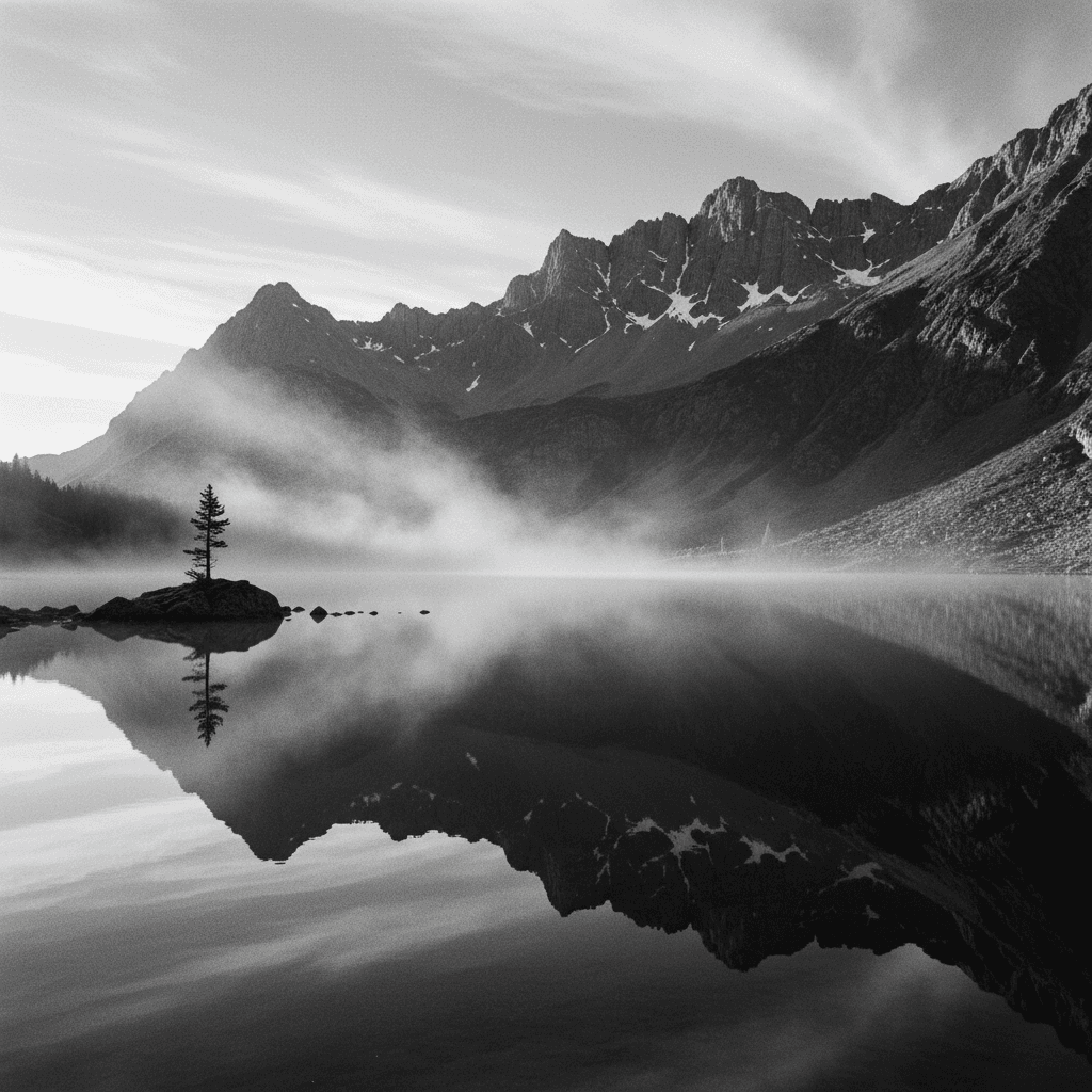 meditação para relaxar corpo e mente — reflexo na natureza