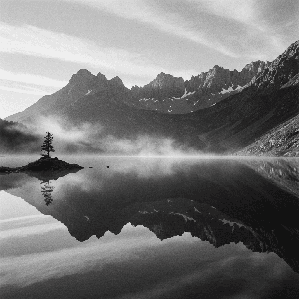 meditar como fazer — reflexo na natureza