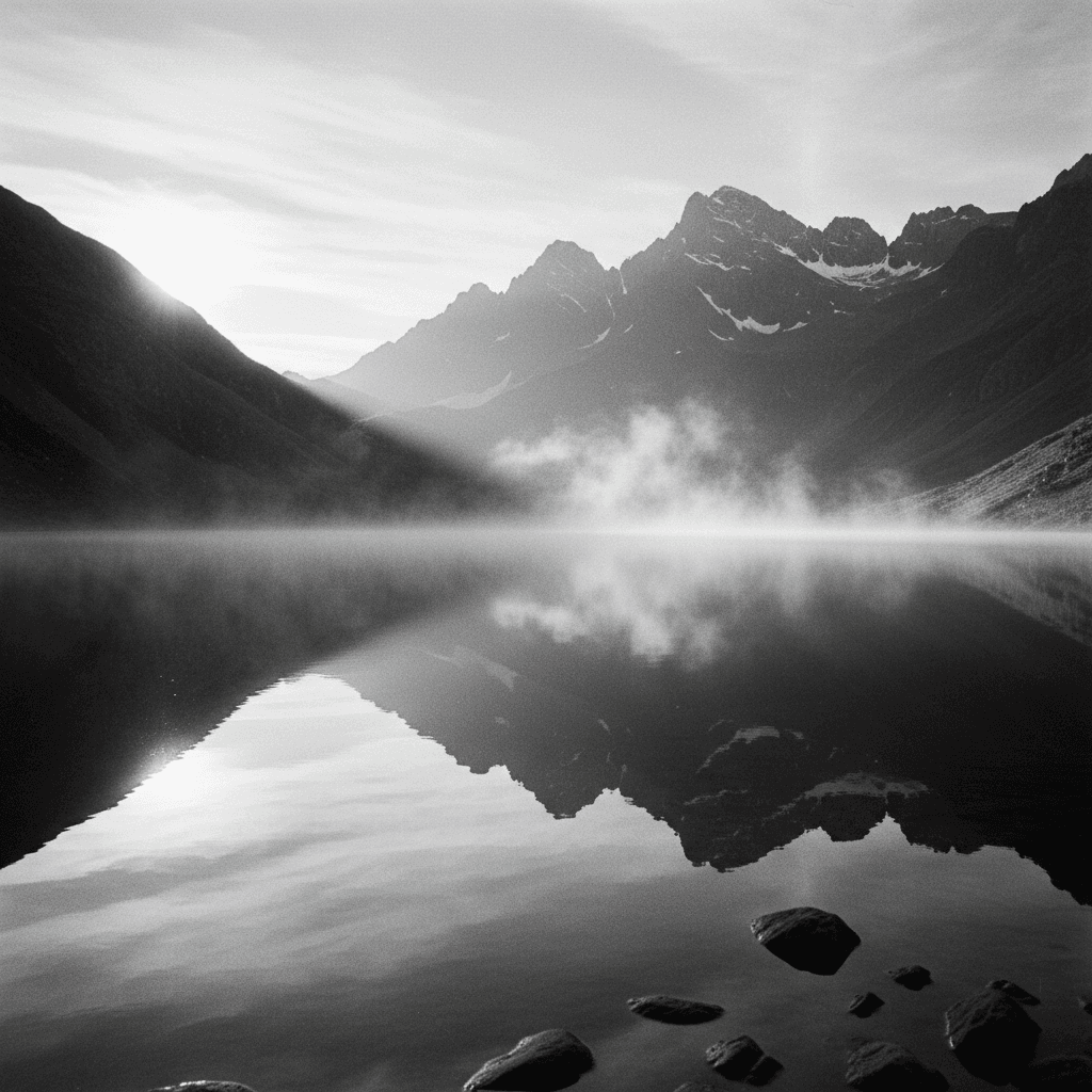 meditação natureza — reflexo na natureza