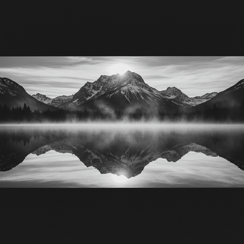 meditação ansiedade — reflexo na natureza