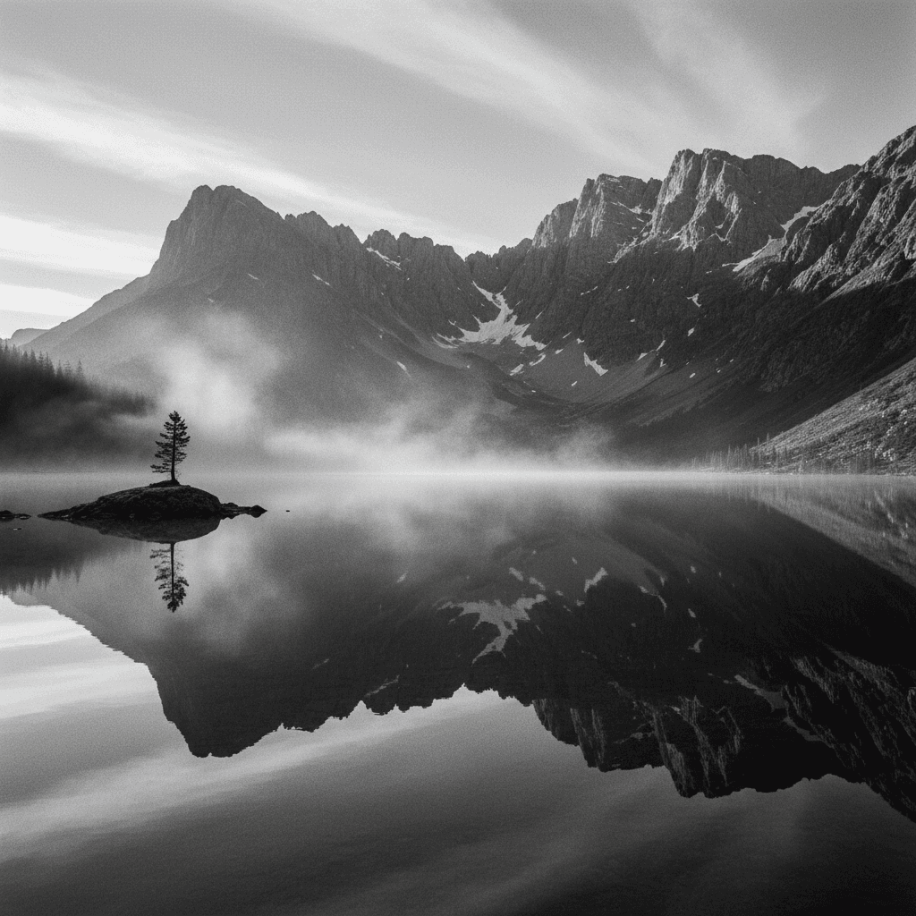 vipassana meditação — reflexo na natureza