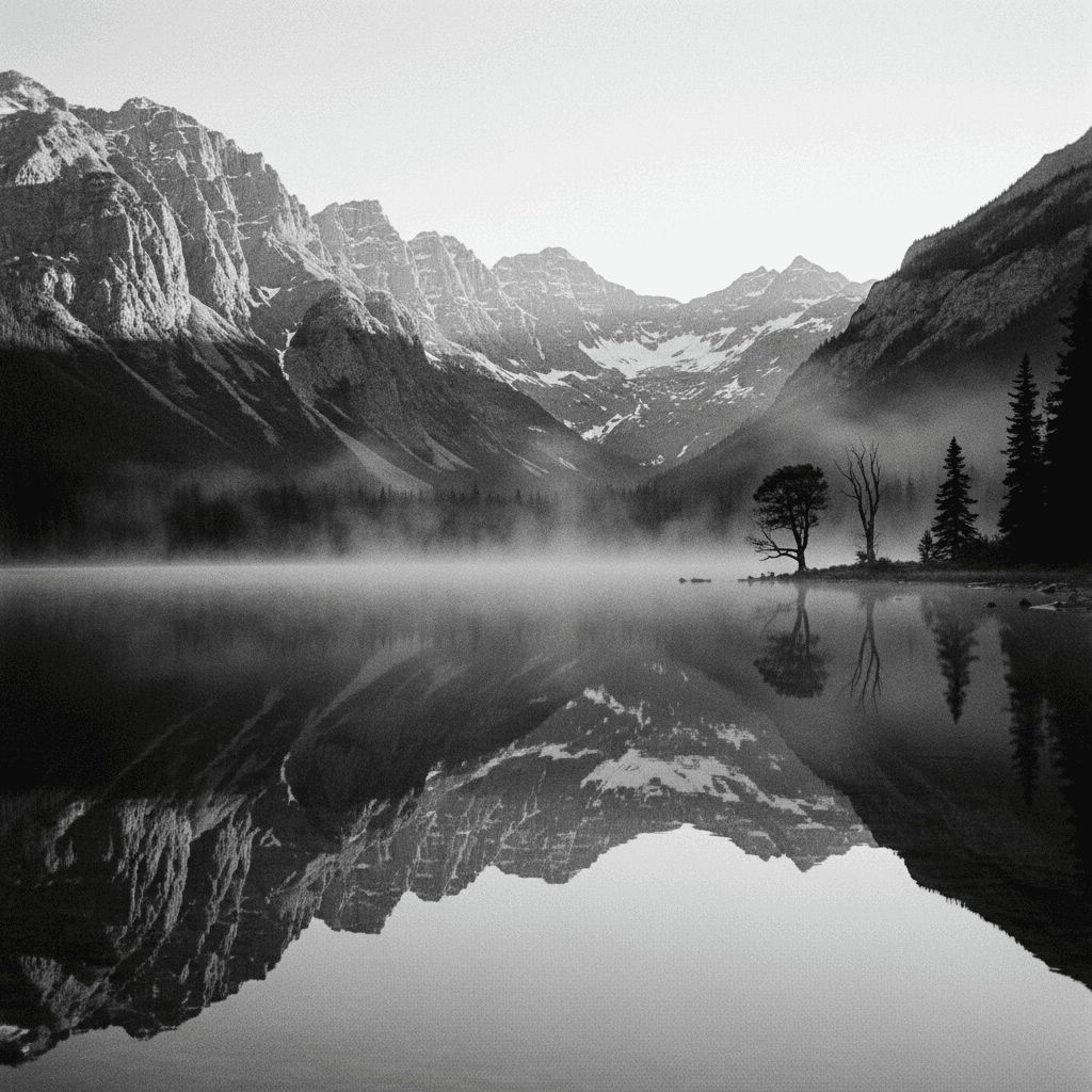 meditação diária — reflexo na natureza