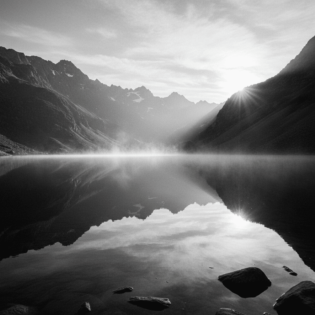 aprenda a meditar — reflexo na natureza