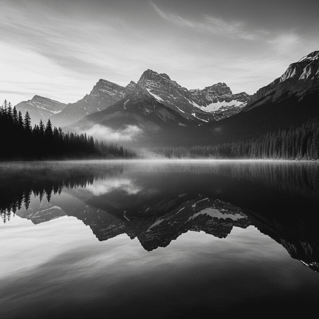 meditação guiada mindfulness — reflexo na natureza