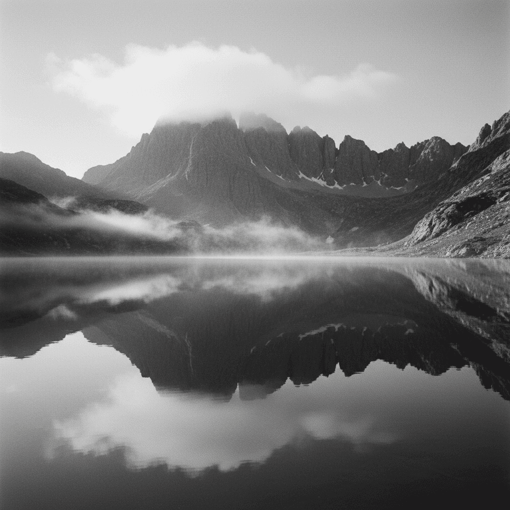 meditation for prosperity — reflexo na natureza