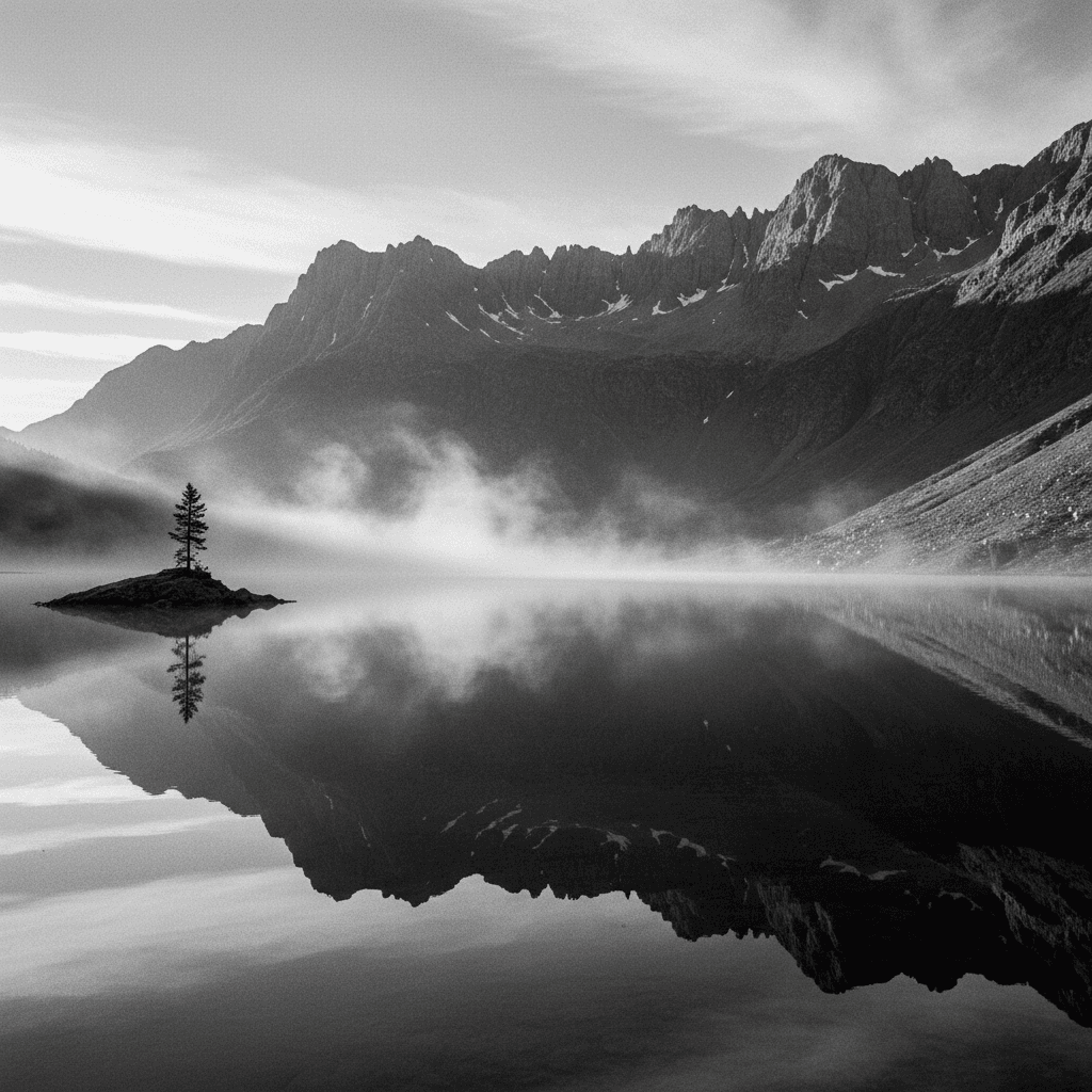 meditation anxiety stress — reflexo na natureza