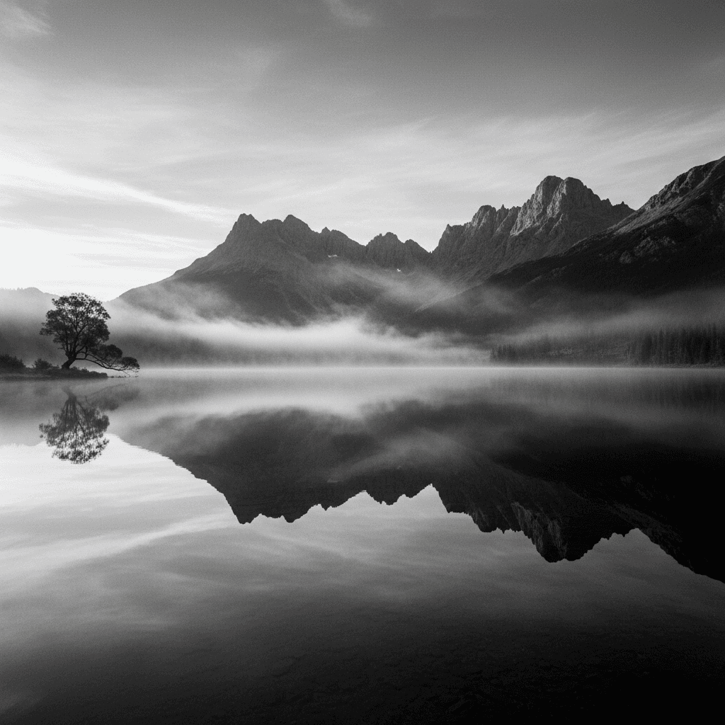 meditation on gratitude — reflexo na natureza