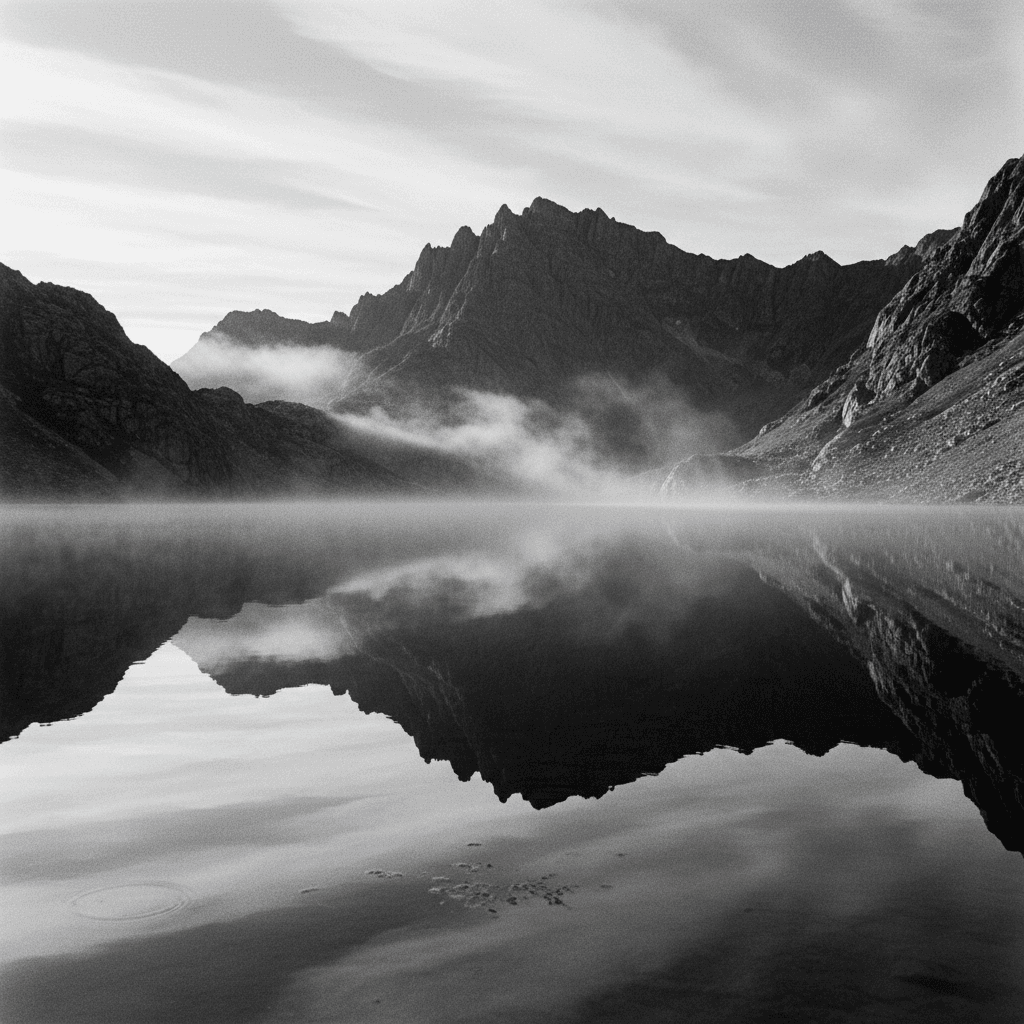 mindfulness meditation — reflexo na natureza