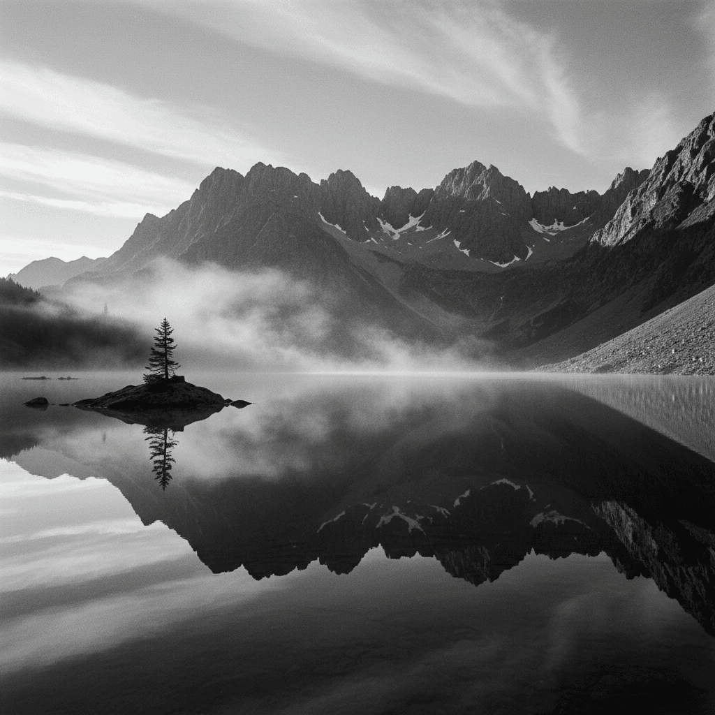 om meditation — reflexo na natureza